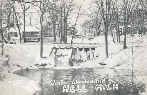 Hell - Old Postcard (newer photo)